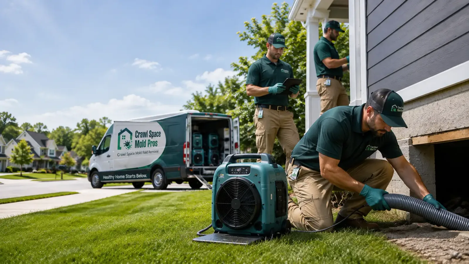 Crawl Space Mold Removal in Gilroy, CA